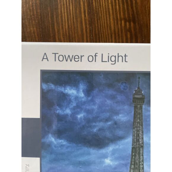 Puzzle 500 Pcs "A Tower of Light" Chanukah Menorah Lighting Eiffel Tower - Picture 4 of 6